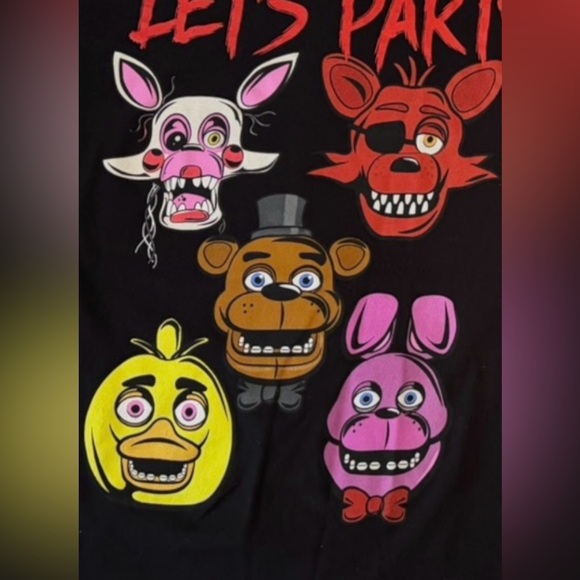 Bundle 2 Vintage Officially Licensed Men's Five Nights at Freddy’s Shirts,Mens M - Picture 3 of 11